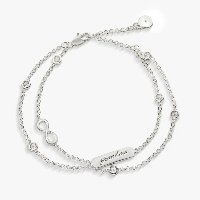 039Grandma039 Infinity Chain Bracelet Adjustable Silver Women Alex And Ani Bracelets 039Grandma039 Infinity Chain Bracelet Adjustable Silver Women Alex And Ani Bracelets