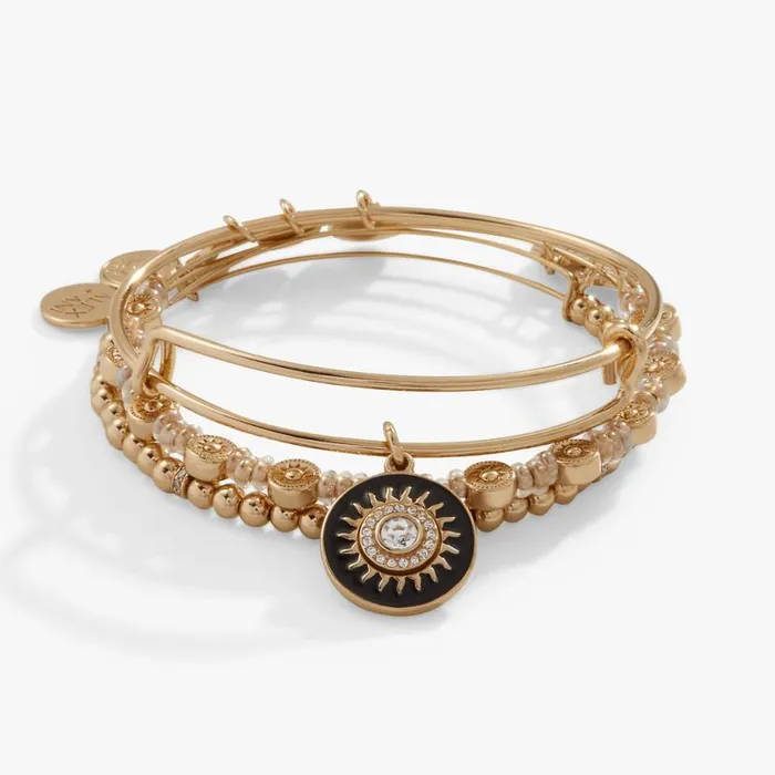 039Make Your Own Sunshine039 Set Of 3 Gold Women Alex And Ani Jewelry Sets