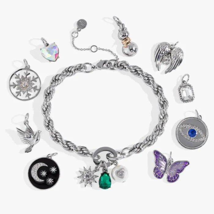 039Year In Charms039 Mix Match Charm Bracelet Gift Set Two Tone Women Alex And Ani Birthday 039Year In Charms039 Mix Match Charm Bracelet Gift Set Two Tone Women Alex And Ani Birthday