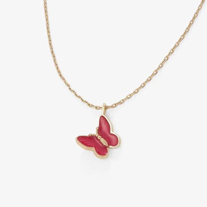 90s Nostalgia Butterfly Necklace Gold Women Alex And Ani Butterfly
