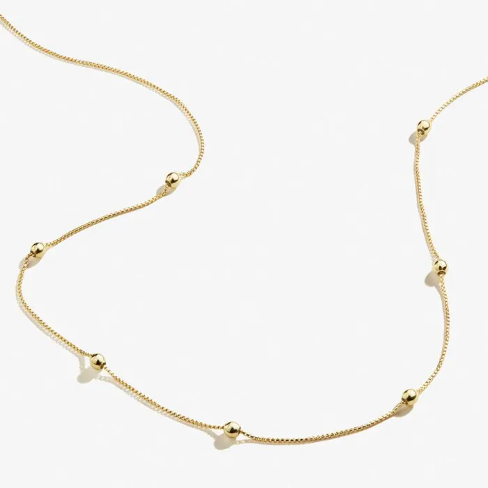 Adjustable Length Bead Chain Necklace Sterling Silver Women Alex And Ani Necklaces Adjustable Length Bead Chain Necklace Sterling Silver Women Alex And Ani Necklaces