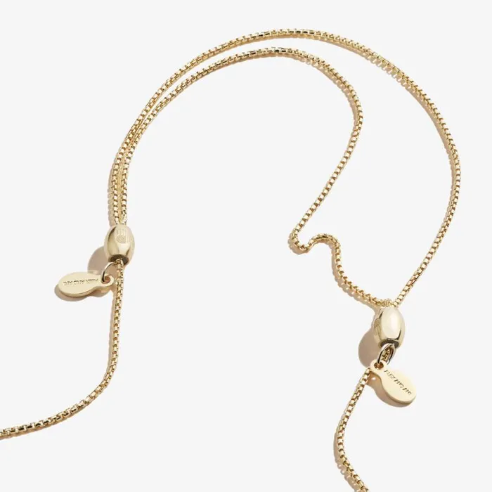 Adjustable Length Flat Chain Necklace 14kt Rose Gold Over Sterling Silver Women Alex And Ani Fine Jewelry Adjustable Length Flat Chain Necklace 14kt Rose Gold Over Sterling Silver Women Alex And Ani Fine Jewelry