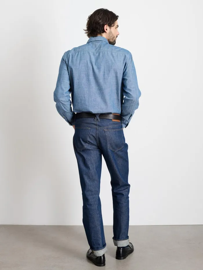 Alex Mill Denim Men Fred Shirt In Chambray