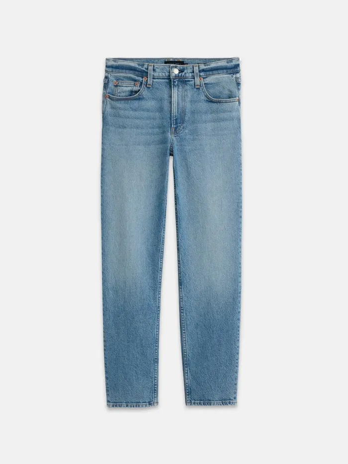 Alex Mill Denim Women Amber MidRise Slim Jean Vintage Light Indigo
