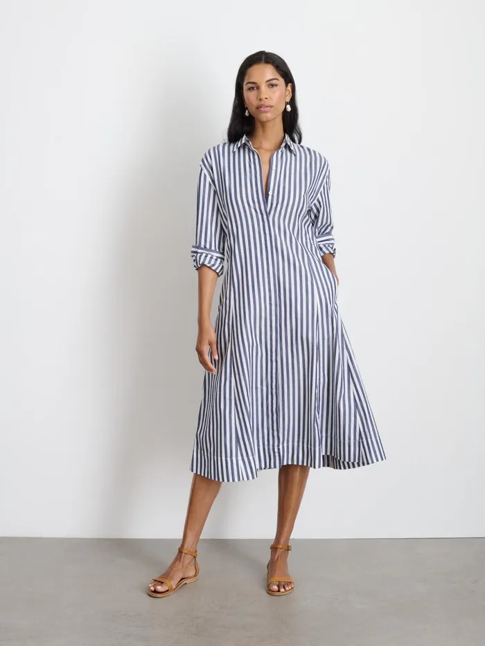 Alex Mill Dresses Skirts Women Jules Dress In Wide Stripe
