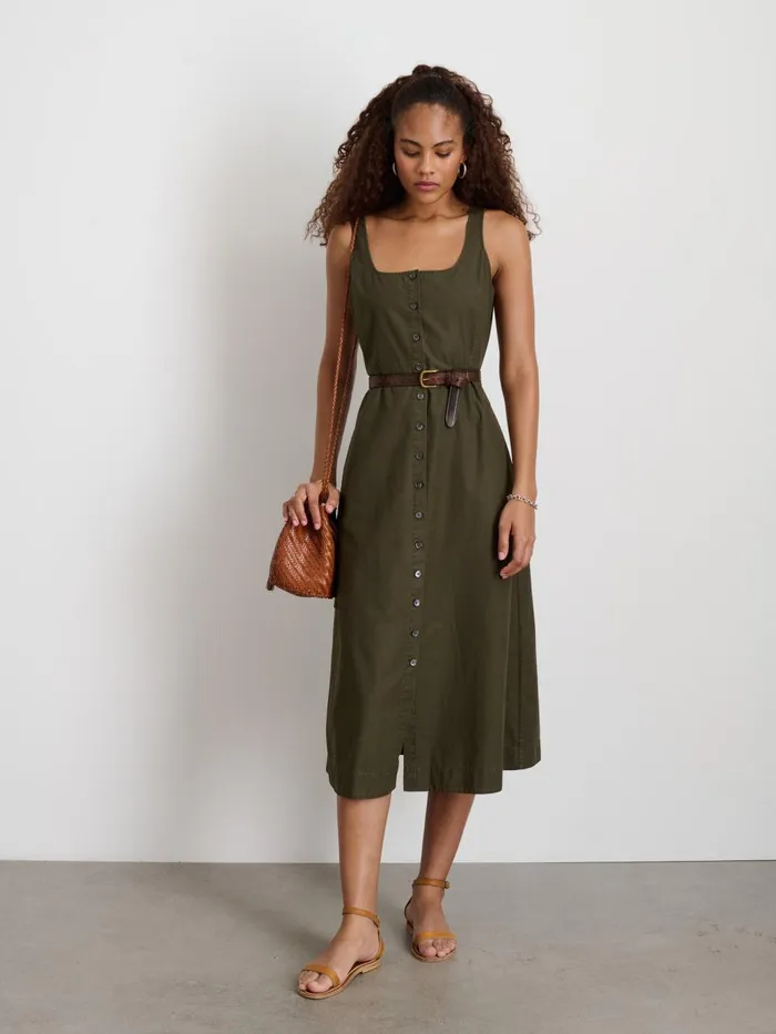 Alex Mill Dresses Skirts Women Piper Dress Military Olive Alex Mill Dresses Skirts Women Piper Dress Military Olive