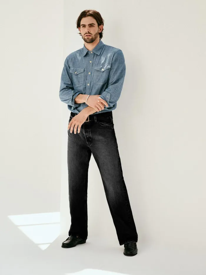 Alex Mill Pants Men Am Relaxed Straight 5 Pocket Jean