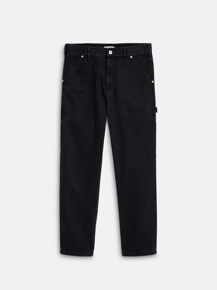 Alex Mill Pants Men Painter Pant In Recycled Denim Washed Black