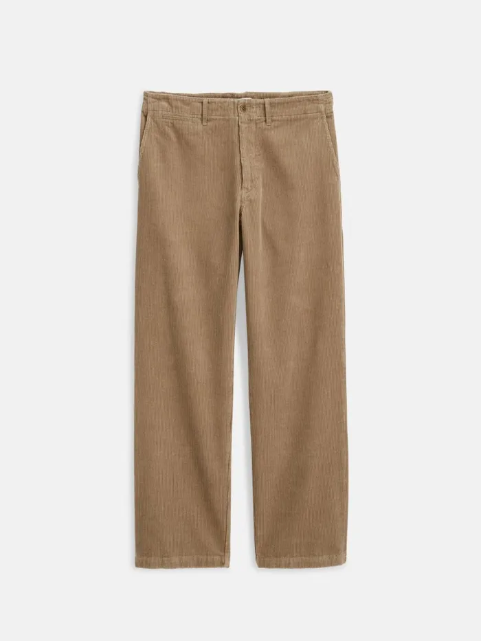 Alex Mill Pants Men Straight Leg Pant In Corduroy Khaki