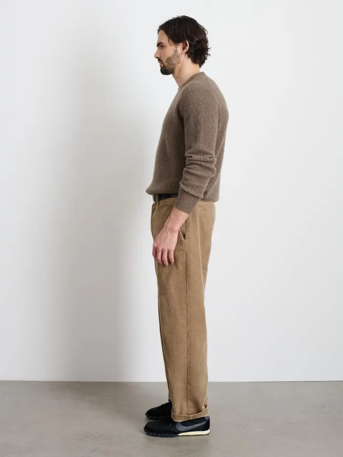 Alex Mill Pants Men Straight Leg Pant In Corduroy Khaki