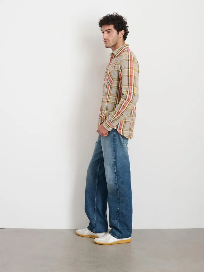 Alex Mill Shirts Men Chore Shirt In Vintage Wash Flannel