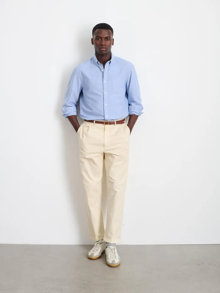 Alex Mill Shirts Men Mill Shirt In Oxford Blue