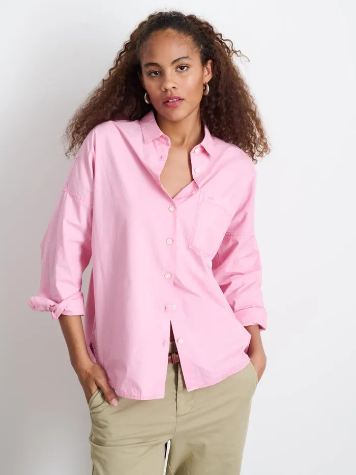Alex Mill Shirts Tops Women Jo Shirt In Cotton Poplin Sakura