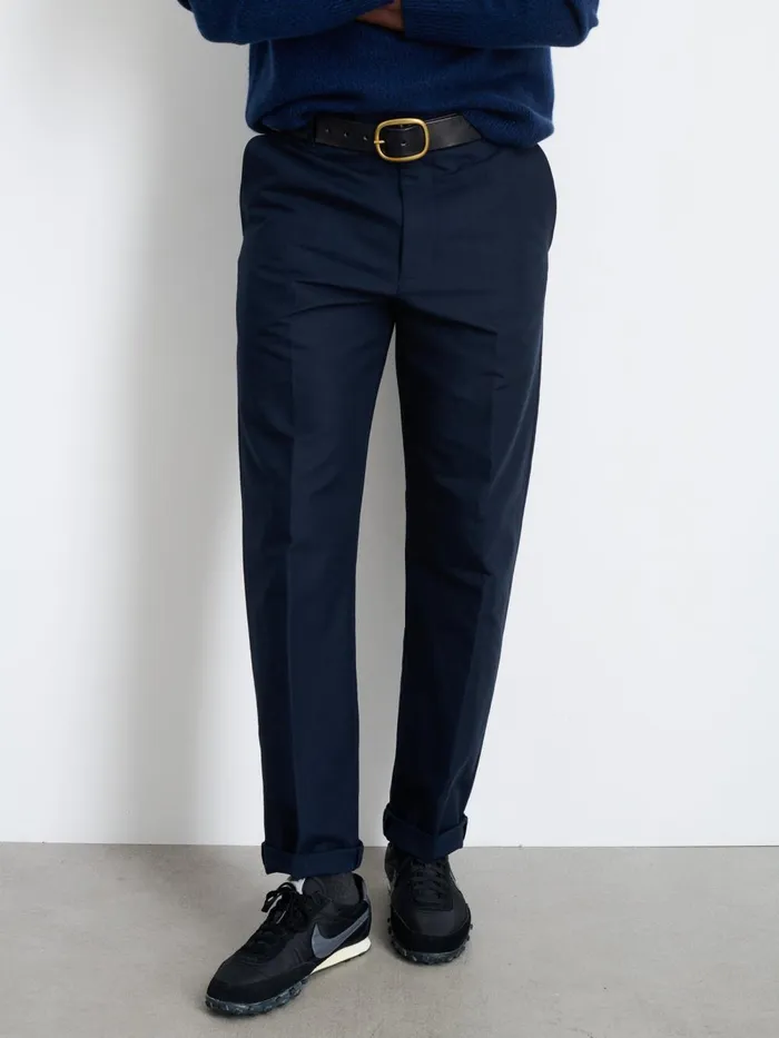 Alex Mill Suiting Blazers Men Grant Trouser In Cotton Twill Dark Navy Alex Mill Suiting Blazers Men Grant Trouser In Cotton Twill Dark Navy
