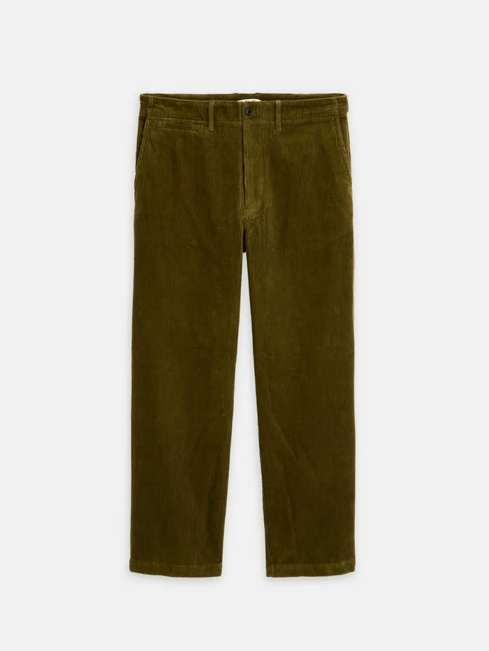 Alex Mill Suiting Blazers Men Straight Leg Pant In Corduroy Long Inseam Dark Olive Alex Mill Suiting Blazers Men Straight Leg Pant In Corduroy Long Inseam Dark Olive