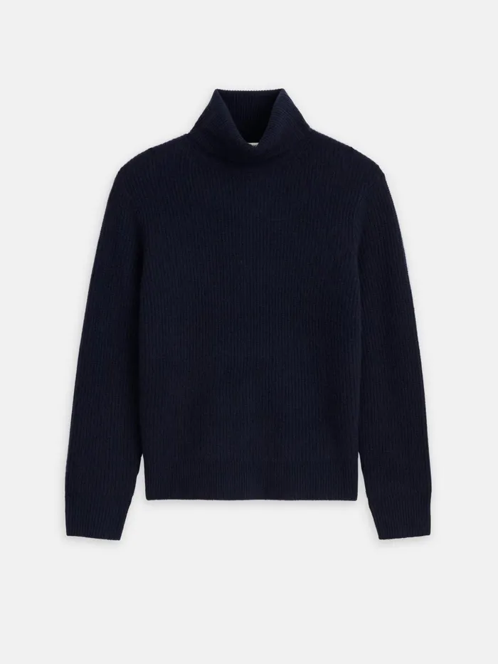 Alex Mill Sweaters Sweatshirts Men Judd Ribbed Turtleneck In Washed Cashmere Navy Alex Mill Sweaters Sweatshirts Men Judd Ribbed Turtleneck In Washed Cashmere Navy