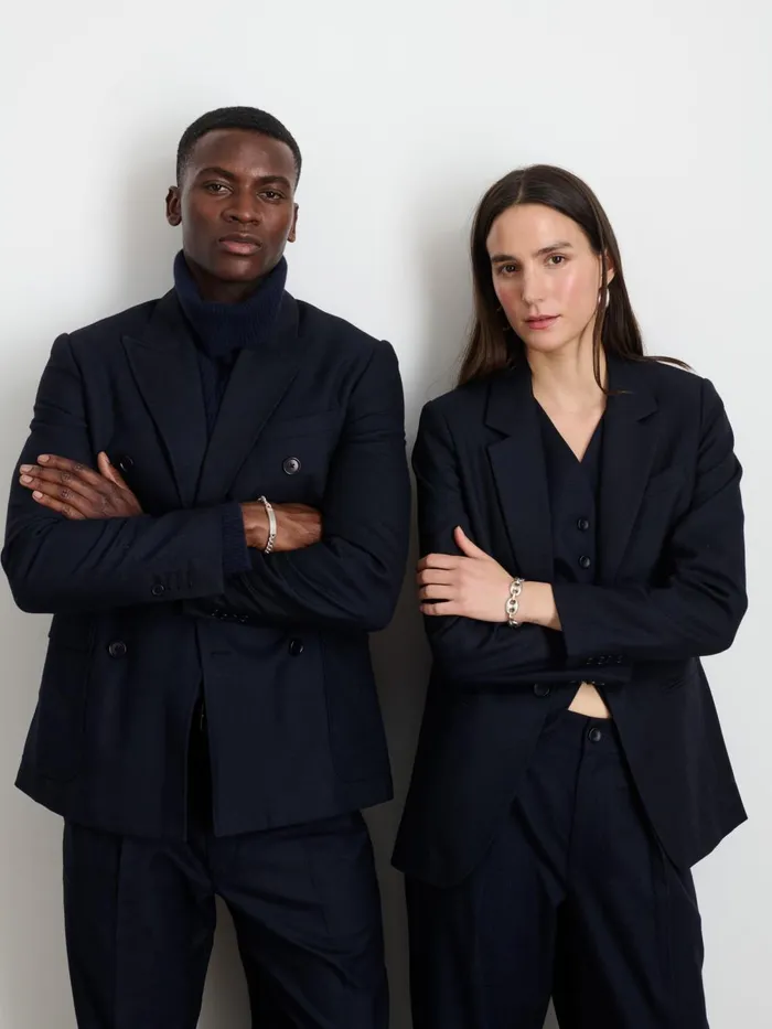 Alex Mill Sweaters Sweatshirts Men Judd Ribbed Turtleneck In Washed Cashmere Navy