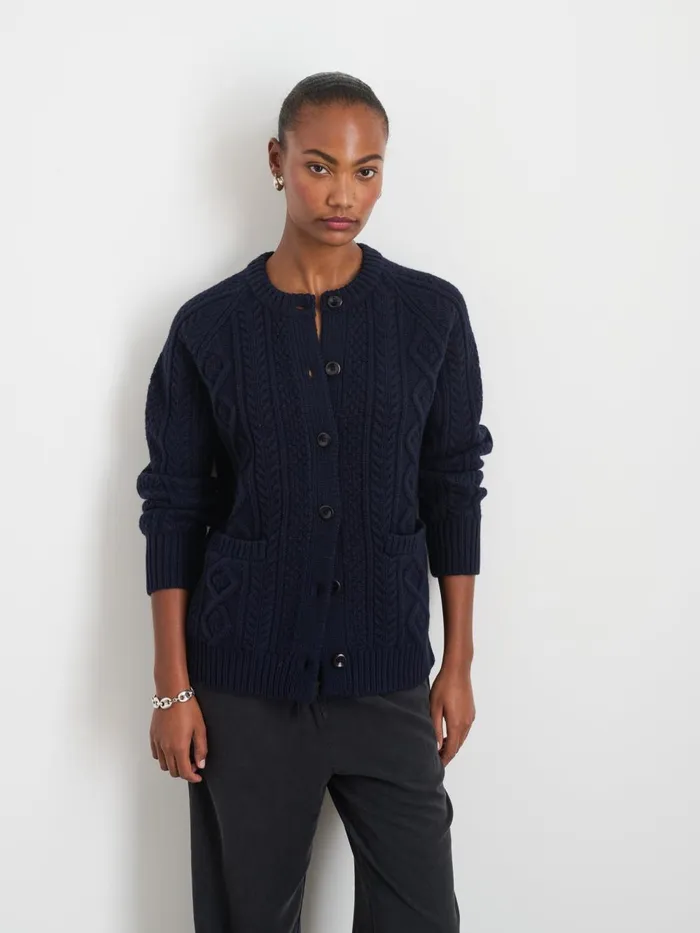 Alex Mill Sweaters Women Agnes Cardigan Navy