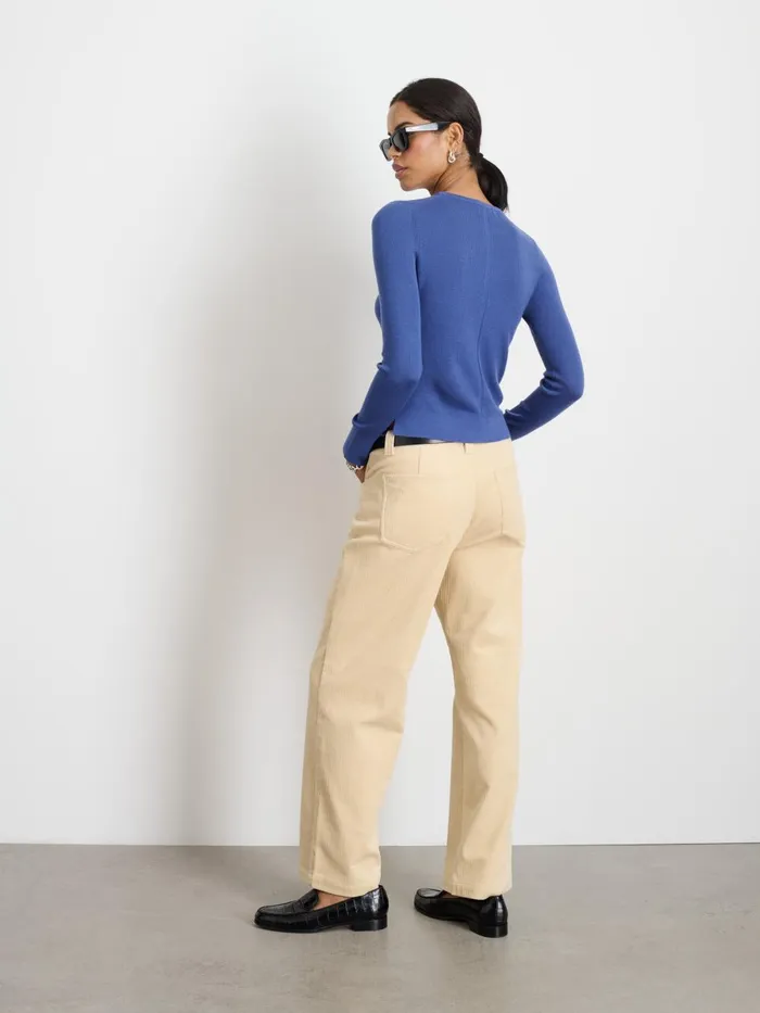 Alex Mill Sweaters Women Ava Sweater Tee Mystic Blue