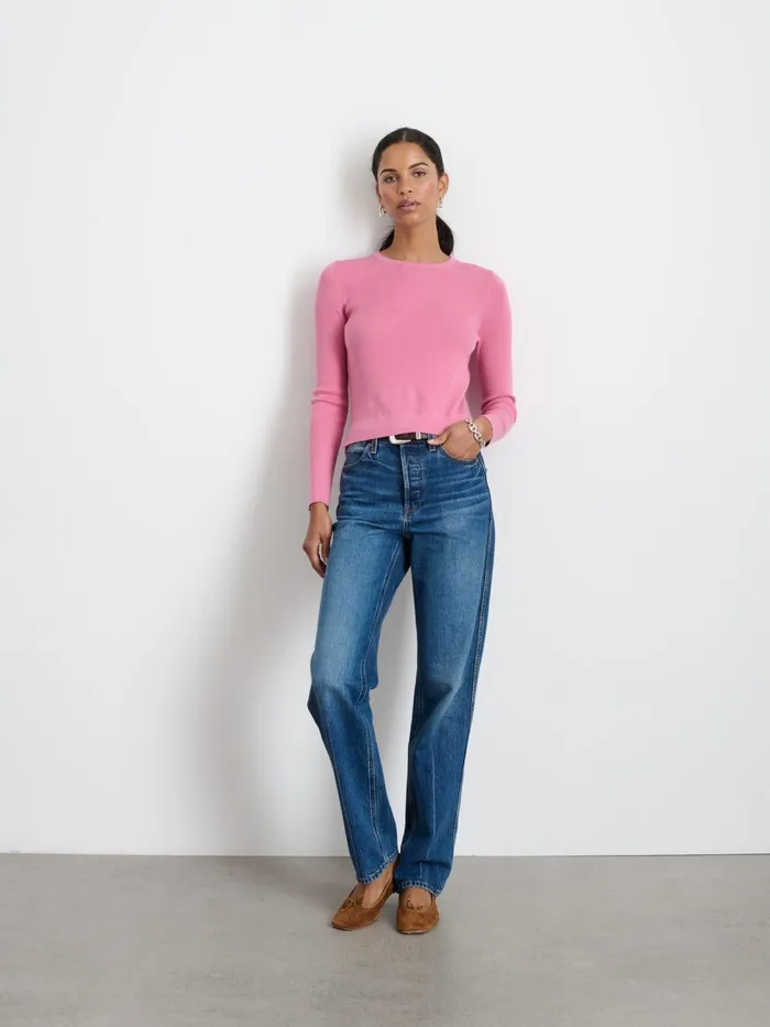 Alex Mill Sweaters Women Ava Sweater Tee Pink