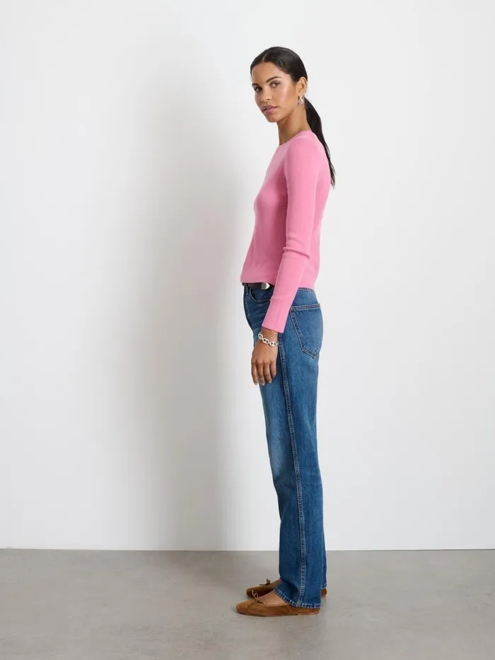 Alex Mill Sweaters Women Ava Sweater Tee Pink