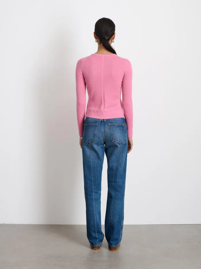 Alex Mill Sweaters Women Ava Sweater Tee Pink