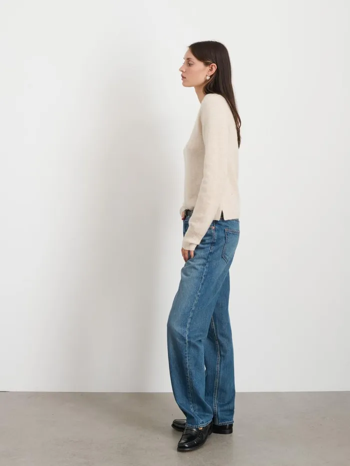 Alex Mill Sweaters Women Lana Sweater In Cashmere Heather Ecru