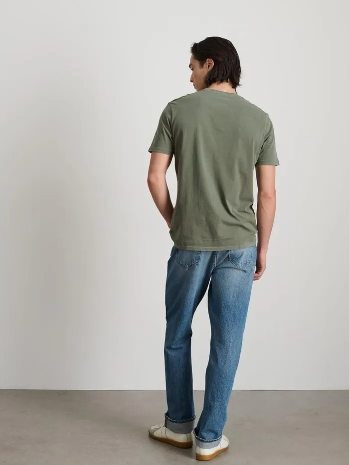 Alex Mill Tees Polos Men Lightweight Mercer Tee Olive