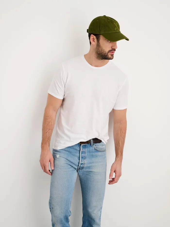 Alex Mill Tees Polos Men Lightweight Mercer Tee White