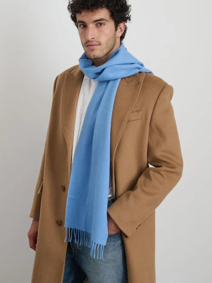 Alex Mill Women Joshua Ellis Cashmere Scarf Light Blue