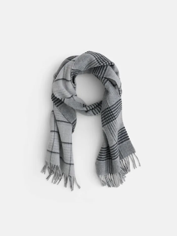 Alex Mill Women Joshua Ellis Reversible Windowpane Scarf