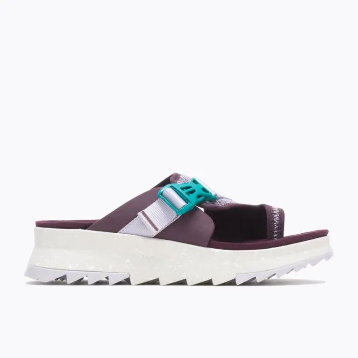 Alpine Cush Wrap Burgundy Women Merrell Sandals