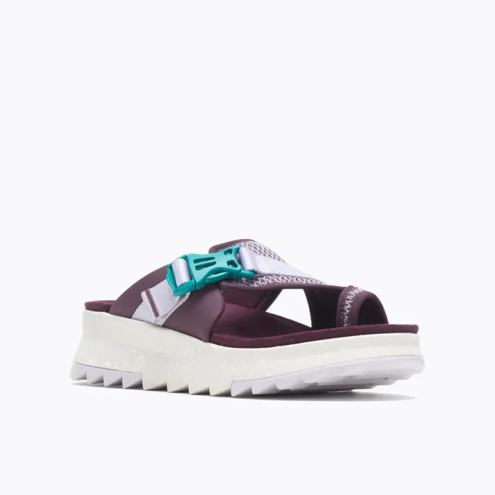 Alpine Cush Wrap Burgundy Women Merrell Sandals