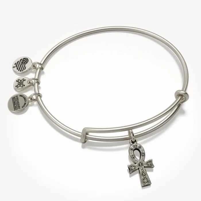 Ankh Charm Bangle Bracelet Rafaelian Silver Women Alex And Ani Iconic Alex And Ani Ankh Charm Bangle Bracelet Rafaelian Silver Women Alex And Ani Iconic Alex And Ani