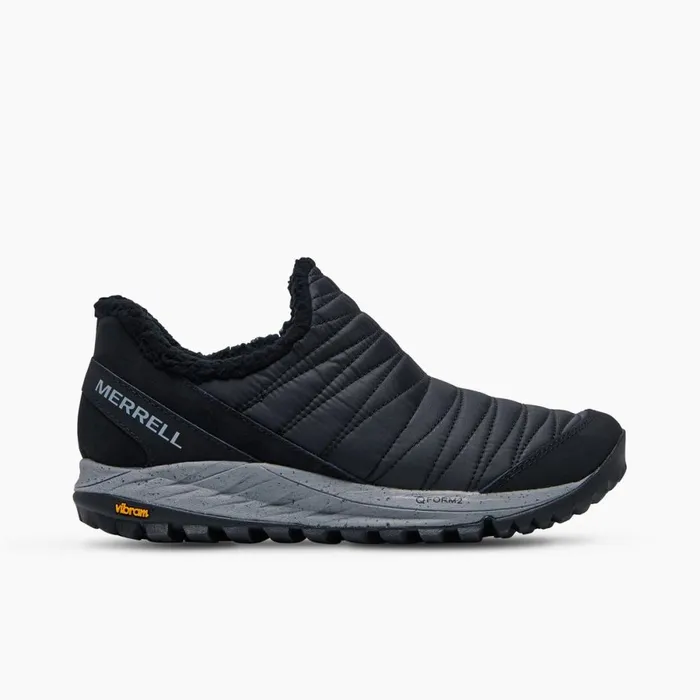 Antora Sneaker Moc Wide Width Black Women Merrell SlipOns