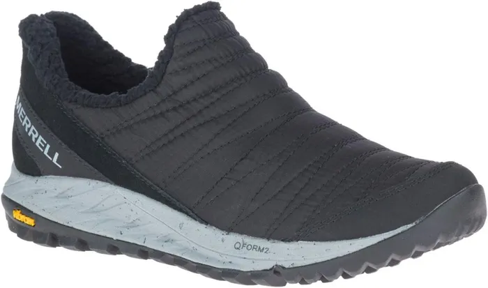 Antora Sneaker Moc Wide Width Black Women Merrell SlipOns