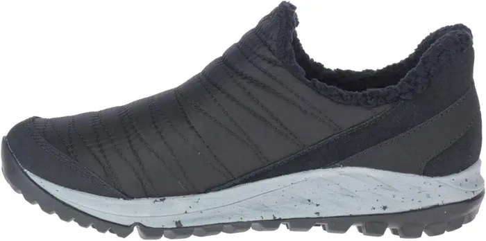 Antora Sneaker Moc Wide Width Black Women Merrell SlipOns