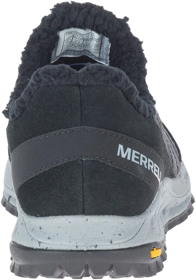 Antora Sneaker Moc Wide Width Black Women Merrell SlipOns