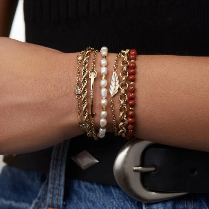 Arrow Stranded Bracelet Set Stainless Steel Gold Women Alex And Ani Jewelry Sets Arrow Stranded Bracelet Set Stainless Steel Gold Women Alex And Ani Jewelry Sets