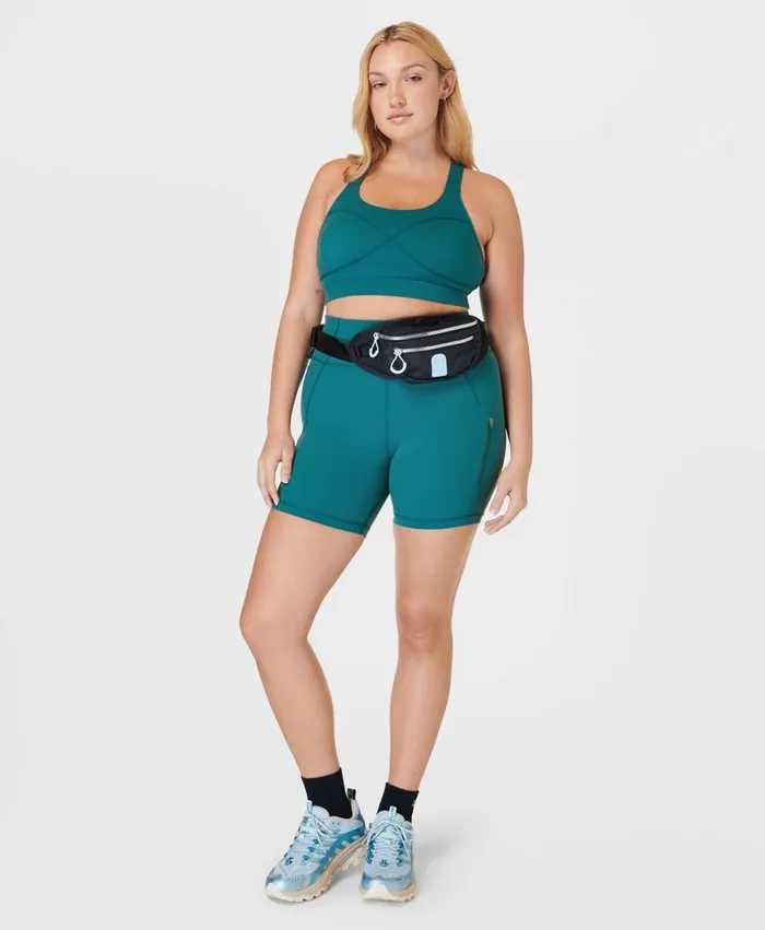 Ascend Power Bra X Sweaty Betty Cabin Blue Women Merrell Tops