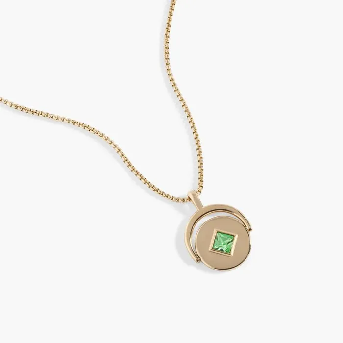 August Birthstone And Flower Flip Charm Necklace Stainless Steel Gold Women Alex And Ani Birthday August Birthstone And Flower Flip Charm Necklace Stainless Steel Gold Women Alex And Ani Birthday