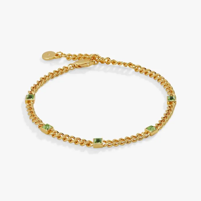 August Birthstone Peridot Curb Chain Bracelet Silver Women Alex And Ani Strength Protection August Birthstone Peridot Curb Chain Bracelet Silver Women Alex And Ani Strength Protection