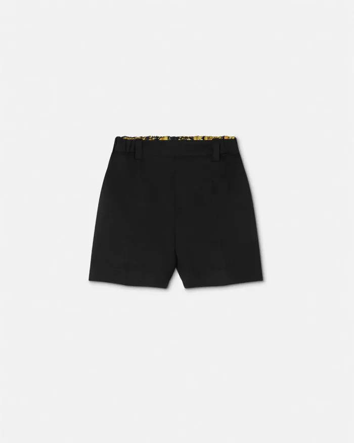 Baby Shorts Black Children Versace Clothing