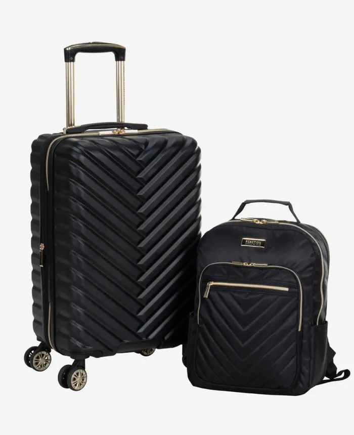 Bags Women Kenneth Cole 2Pc Bundle 20Inch Carry On Madison Square Travel Suitcase U0026 Chelsea 15Inch Laptop Travel Backpack Black Bags Women Kenneth Cole 2Pc Bundle 20Inch Carry On Madison Square Travel Suitcase U0026 Chelsea 15Inch Laptop Travel Backpack Black