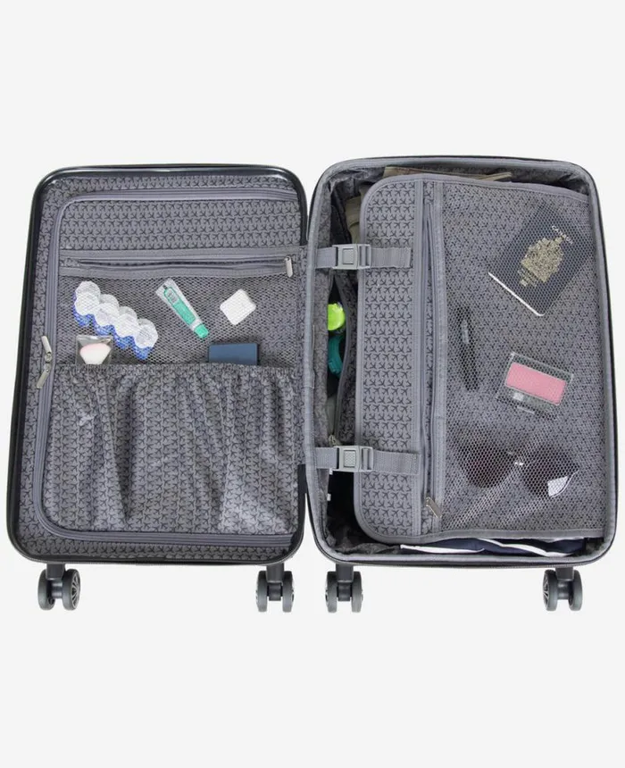 Bags Women Kenneth Cole 2Pc Bundle 20Inch Carry On Madison Square Travel Suitcase U0026 Chelsea 15Inch Laptop Travel Backpack Black Bags Women Kenneth Cole 2Pc Bundle 20Inch Carry On Madison Square Travel Suitcase U0026 Chelsea 15Inch Laptop Travel Backpack Black