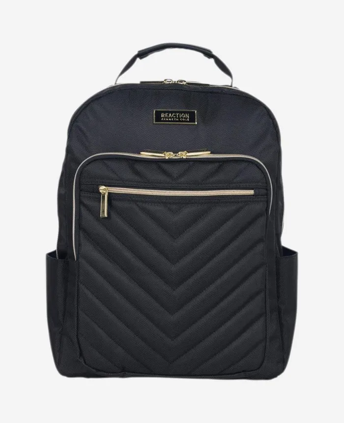 Bags Women Kenneth Cole Chelsea 156Inch Chevron Quilted Computer Backpack Black Bags Women Kenneth Cole Chelsea 156Inch Chevron Quilted Computer Backpack Black