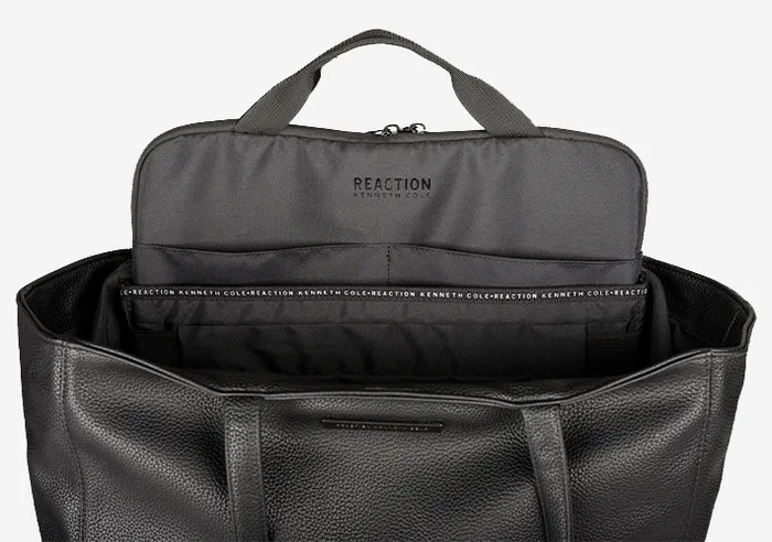Bags Women Kenneth Cole Marley 16 Laptop Tote With Removable Laptop Sleeve Black