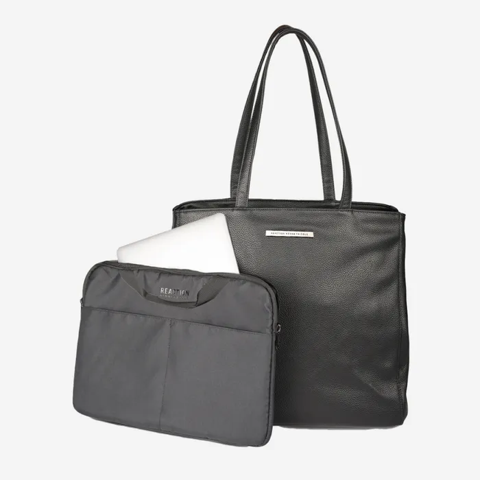 Bags Women Kenneth Cole Marley 16 Laptop Tote With Removable Laptop Sleeve Black