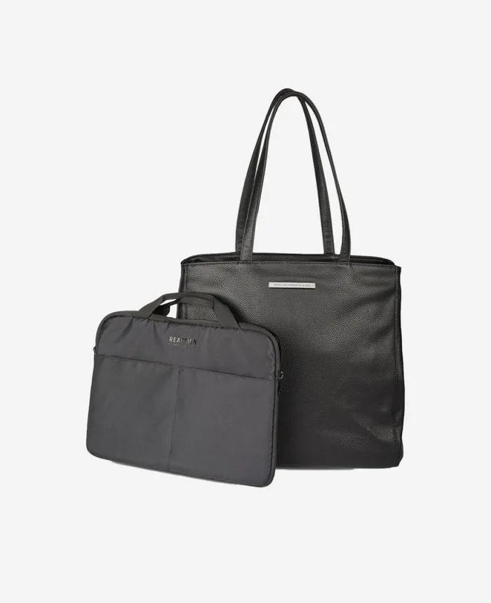 Bags Women Kenneth Cole Marley 16 Laptop Tote With Removable Laptop Sleeve Black
