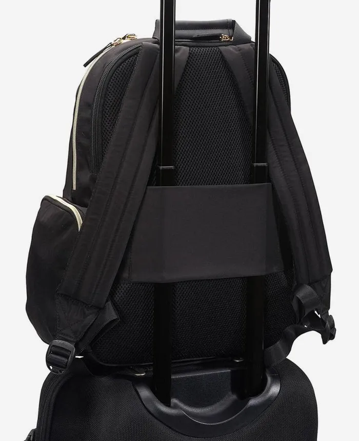 Bags Women Kenneth Cole Sophie 156Inch Nylon TECHNICOLE Computer Backpack Black